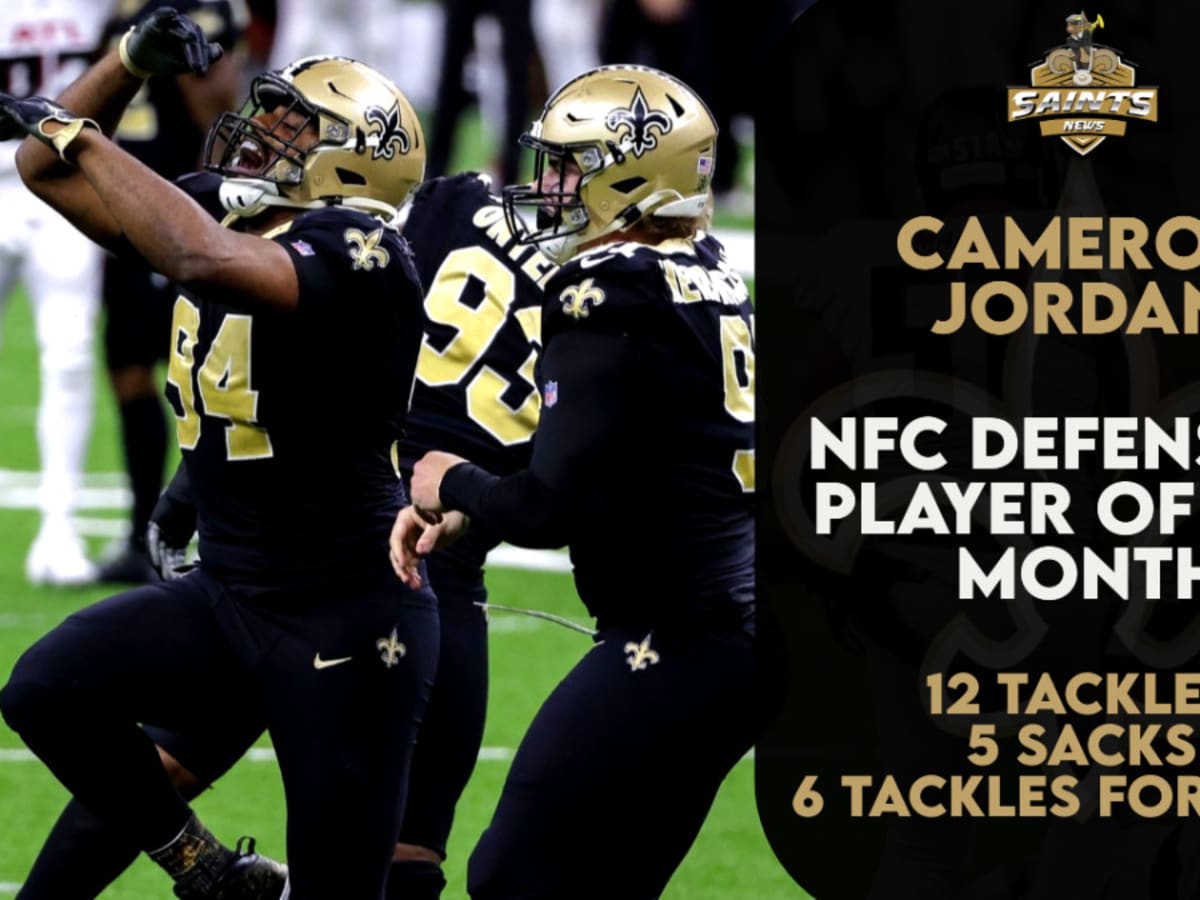 Saints DE Cameron Jordan named NFC Defensive Player of the Week for 2nd  time in 3 weeks, In Case You Missed It