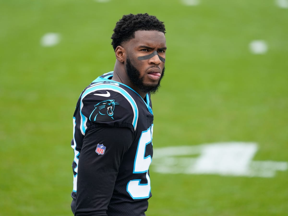 November 6, 2022: Brian Burns (53) of the Carolina Panthers during WEEK 9  of the NFL regular season between the Carolina Panthers and Cincinnati  Bengals in Cincinnati, Ohio. JP Waldron/Cal Sport Media/Sipa