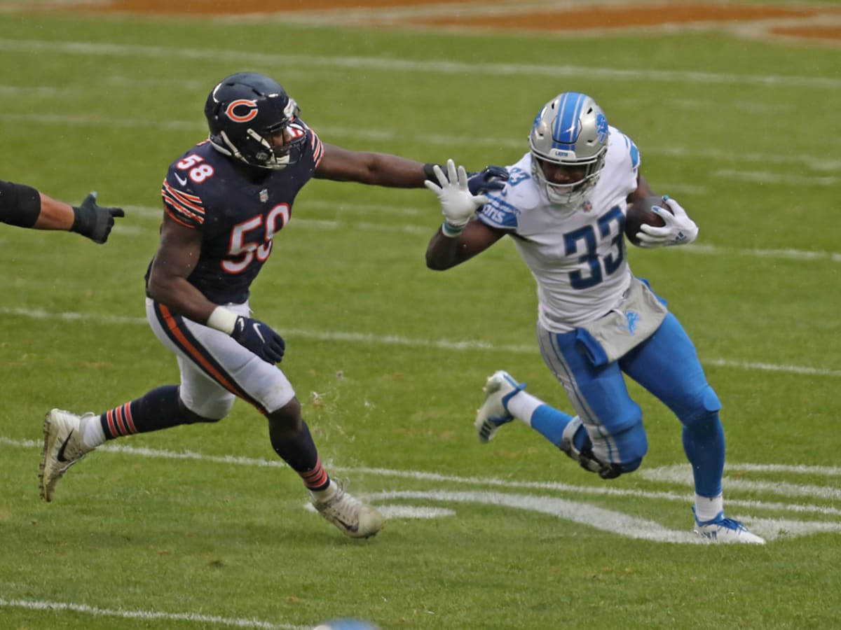 Where does Kerryon Johnson stand among Detroit's running backs