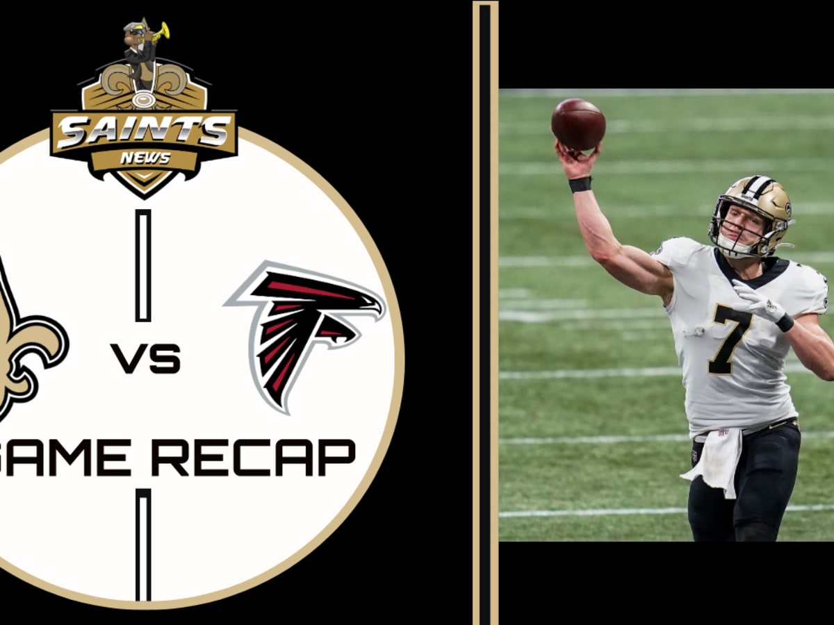 Saints get going late, foil Falcons