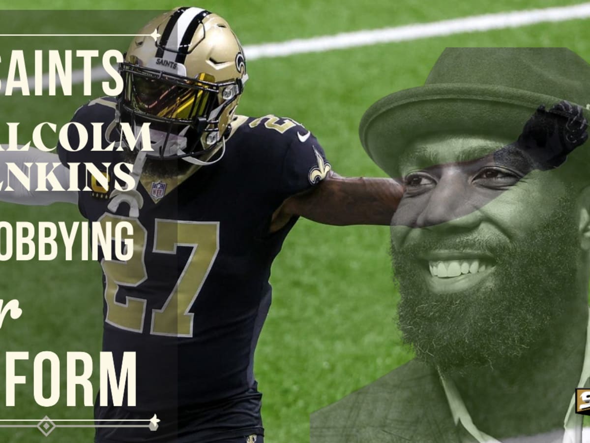 Safety Malcolm Jenkins rejoins the New Orleans Saints