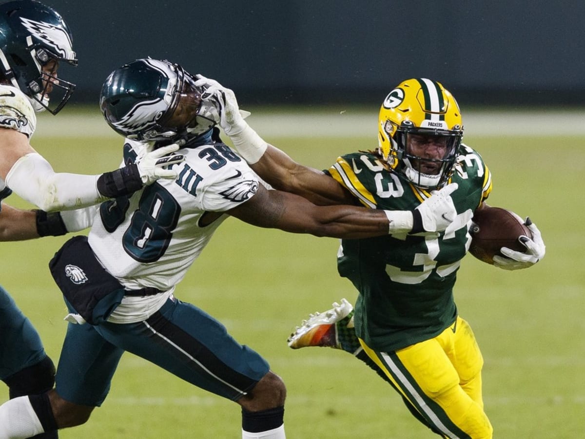 Aaron Jones injury status: Packers RB officially active for Week 4 vs.  Lions - DraftKings Network