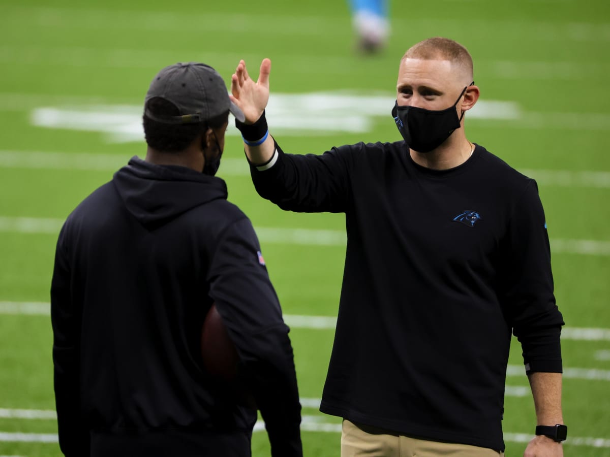 Panthers part ways with offensive coordinator Joe Brady