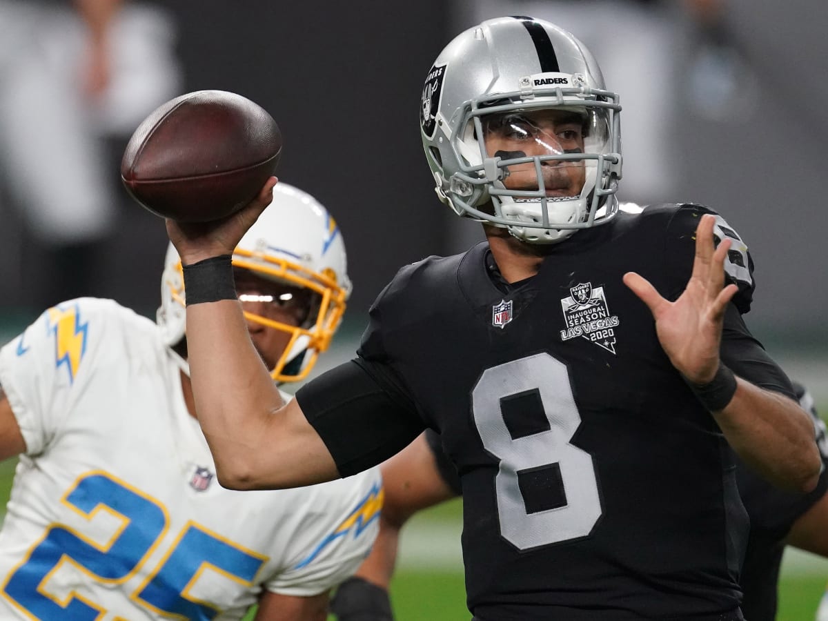 Source -- QB Marcus Mariota restructures deal to remain with Las Vegas  Raiders - ESPN