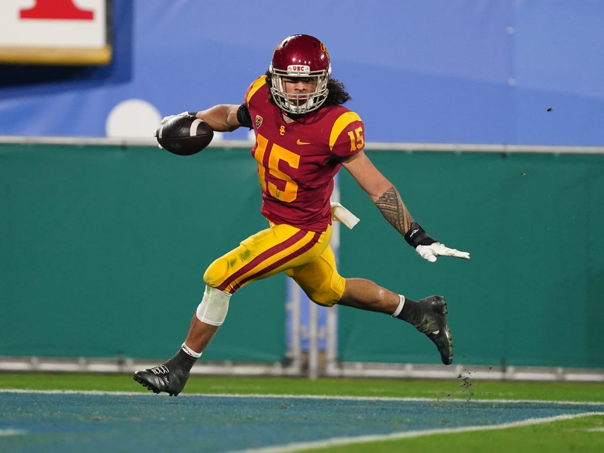 Polynesian Football Hall of Fame - Polynesian College Football Player  Spotlight: USC Trojans Kana'i Muaga & Talanoa Hufanga combined for 21  tackles, a sack, and an interception in the Trojan's win over