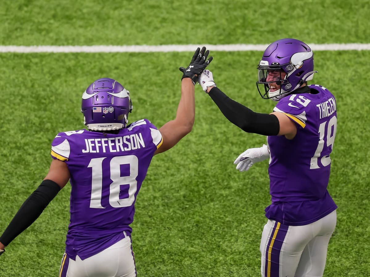 Jefferson, Thielen and Cook to play Sunday against Panthers