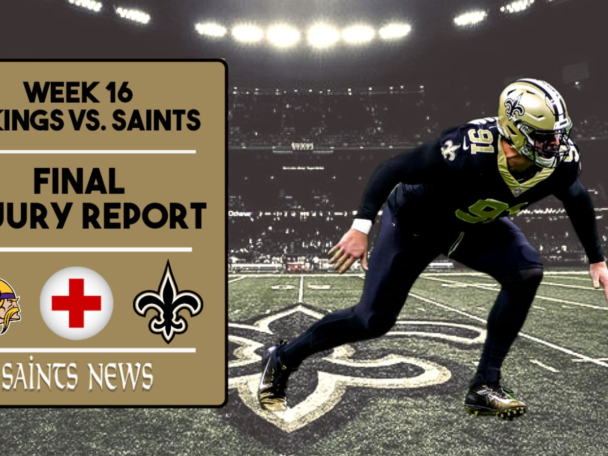 Saints COVID-19 news: Which Saints players are on the COVID-19 list in Week  16? - DraftKings Network