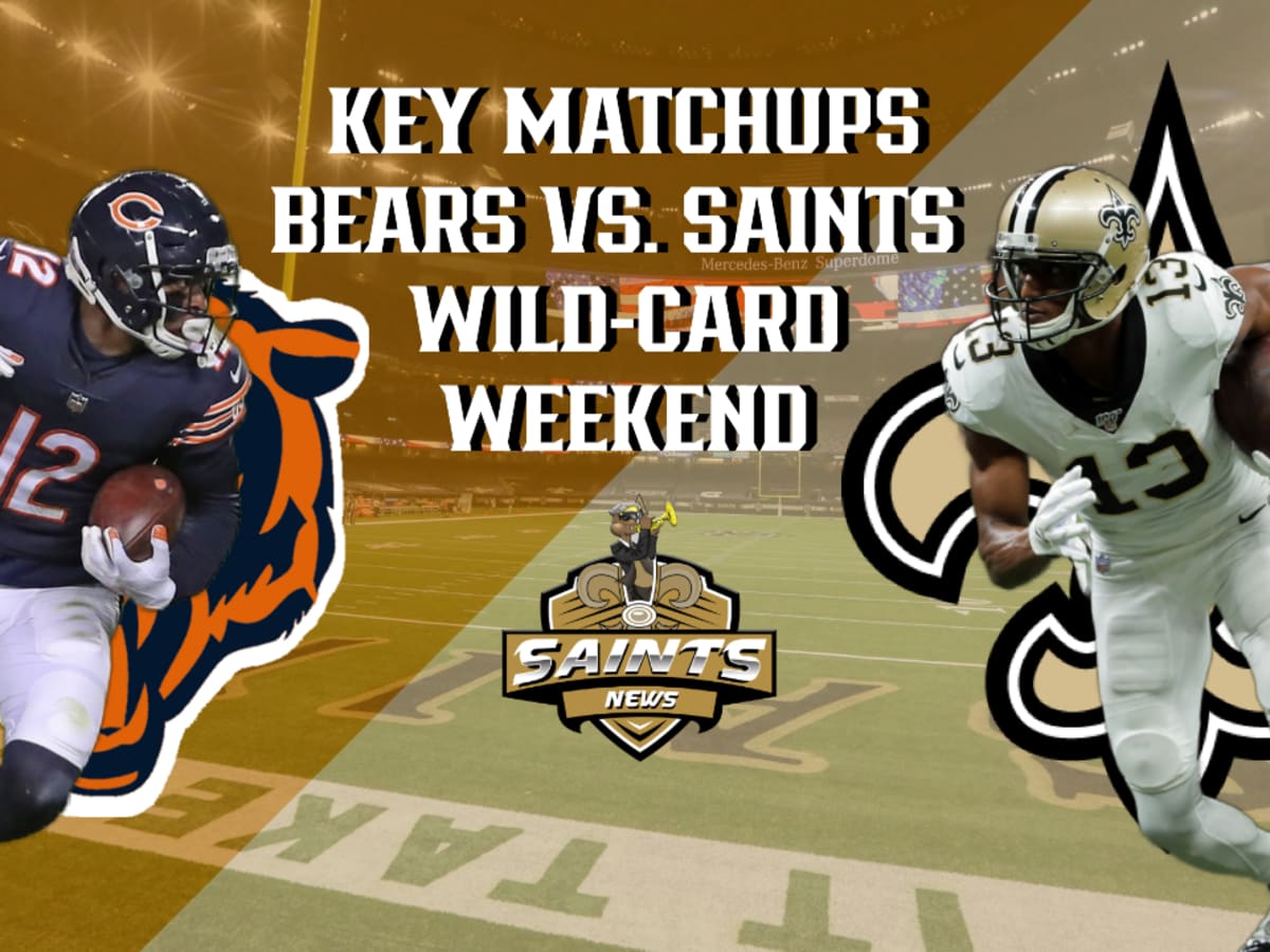 Chicago Bears at New Orleans Saints NFC Wild Card free live stream