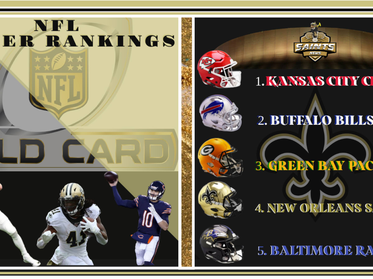 NFL Top 5 Power Rankings (Wild Card Sunday Edition) - Sports