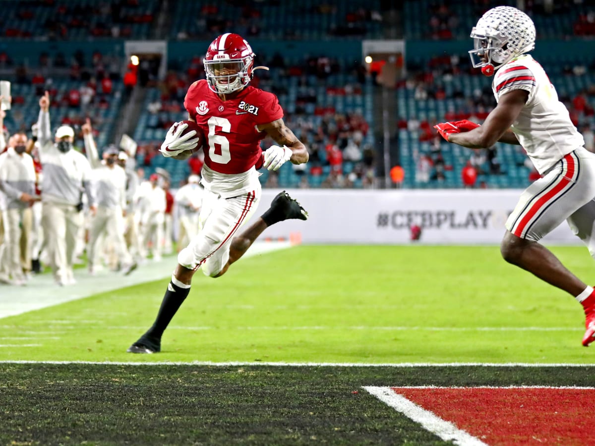 Watch Ohio State linebacker Baron Browning's strip-sack of Alabama's Mac  Jones in the national championship 