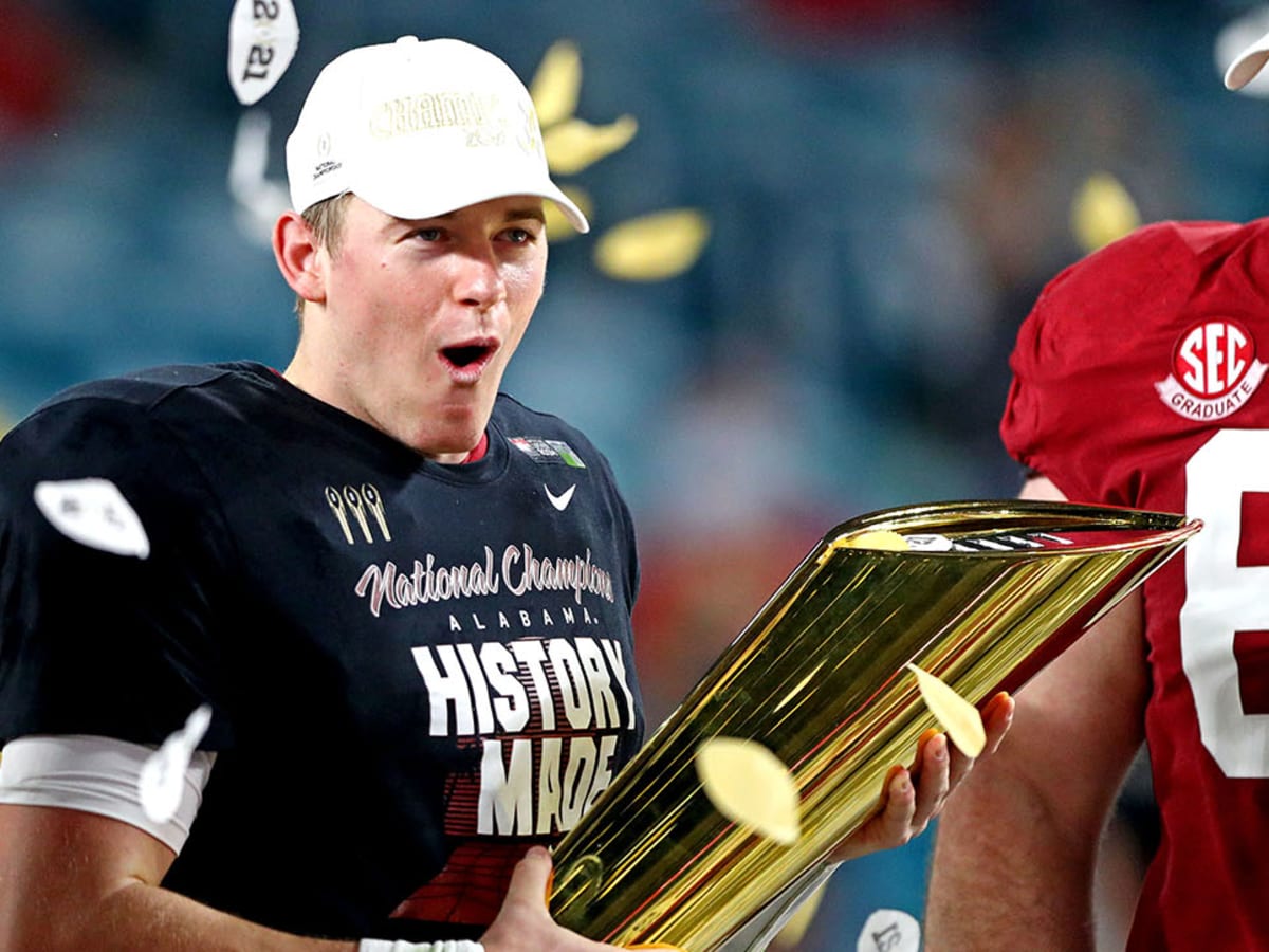 Alabama's Mac Jones: 'I think we're the best team to ever play' after title  game - Sports Illustrated