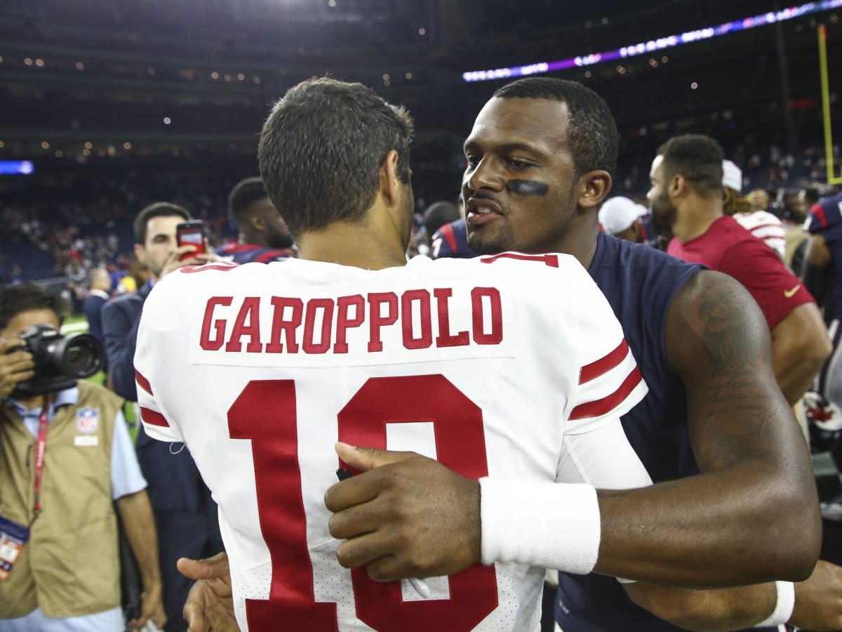 New York Jets acquire 49ers Jimmy Garoppolo in trade proposal with Houston  Texans - Sports Illustrated New York Jets News, Analysis and More