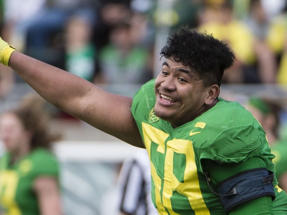NFL draft: Oregon Ducks LT Penei Sewell selected No. 7 overall by the Detroit  Lions