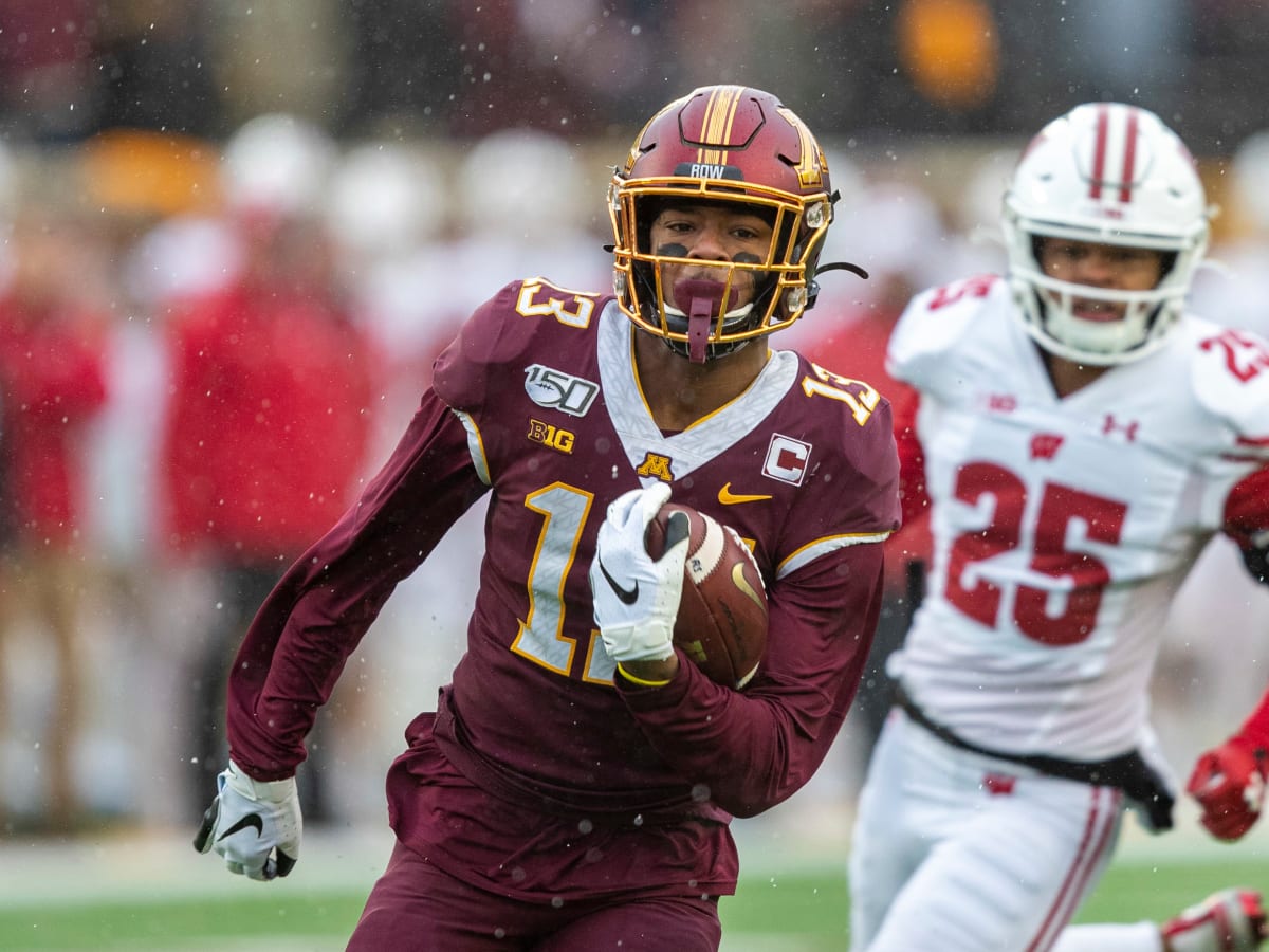 Baltimore Ravens WR Rashod Bateman Minnesota Gophers Highlights