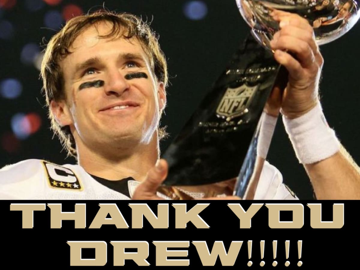 Drew Brees to be honored at halftime during the Saints - Bills