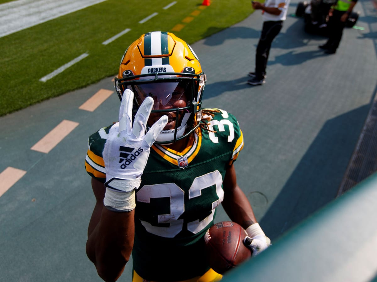 Aaron Jones free agency rumors: Packers RB expected to garner interest from  Dolphins, 49ers, Steelers, Bears - DraftKings Network