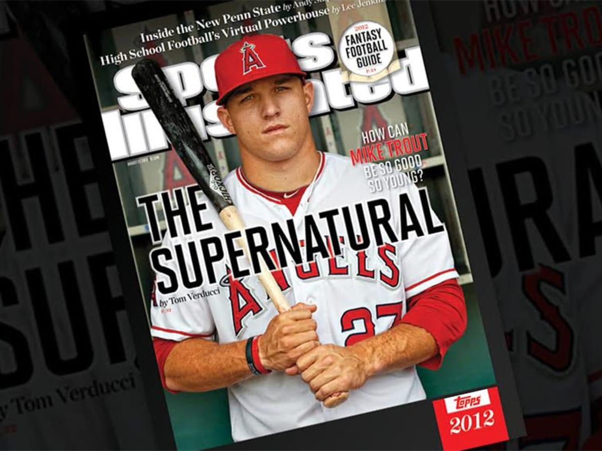 Los Angeles Angels: Mike Trout August 2012 Sports Illustrated