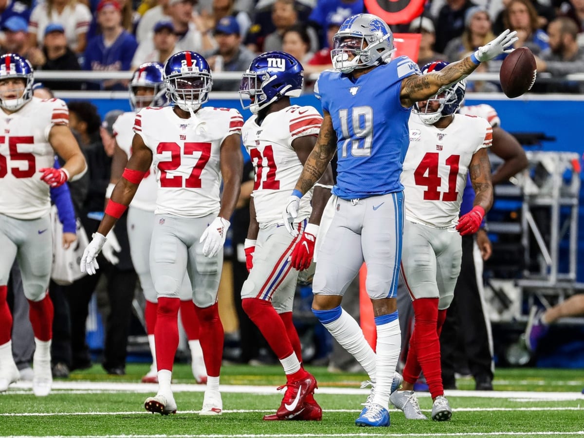 NY Giants WR Kenny Golladay shouldn't receive a single target vs. Lions