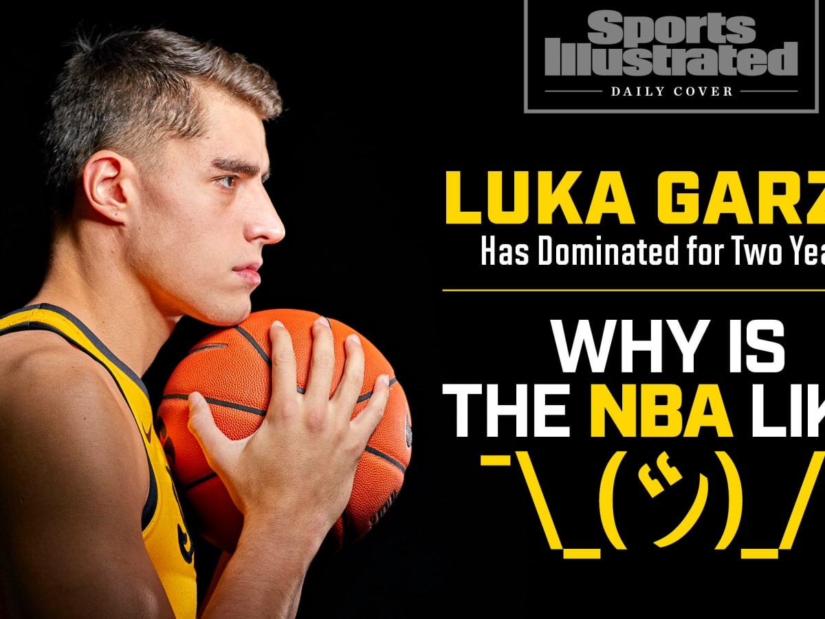 Iowa's Luka Garza can't go full-tilt at NBA Draft Combine because of injury