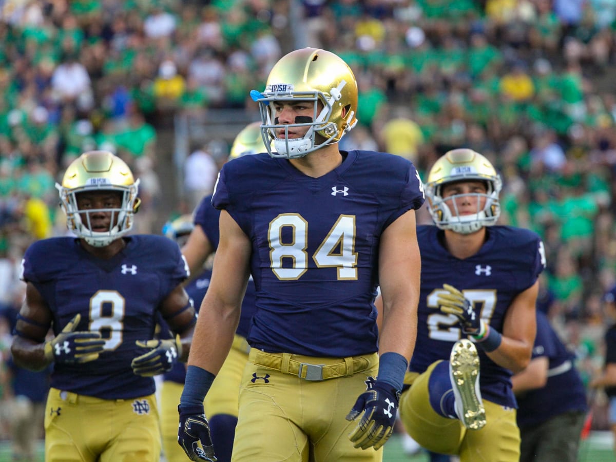 Cole Kmet gives thoughts about Notre Dame-Ohio State