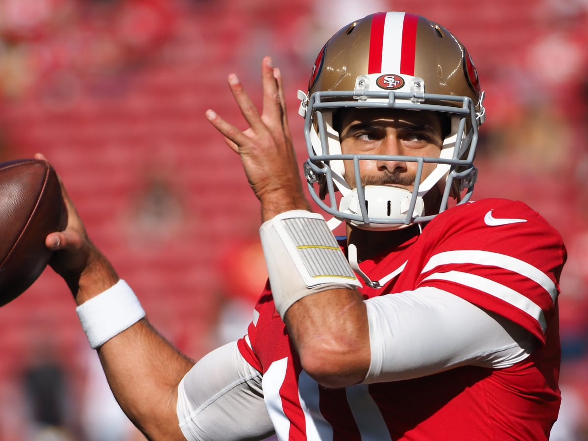 49ers starting QB, Week 18: Who is starting between Jimmy Garoppolo and  Trey Lance? - DraftKings Network