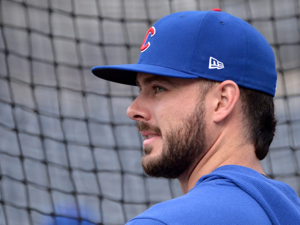 Kris Bryant of the Chicago Cubs, everyone. You'd think if you're on TV this  often you'd at least get a decent haircut : r/Justfuckmyshitup