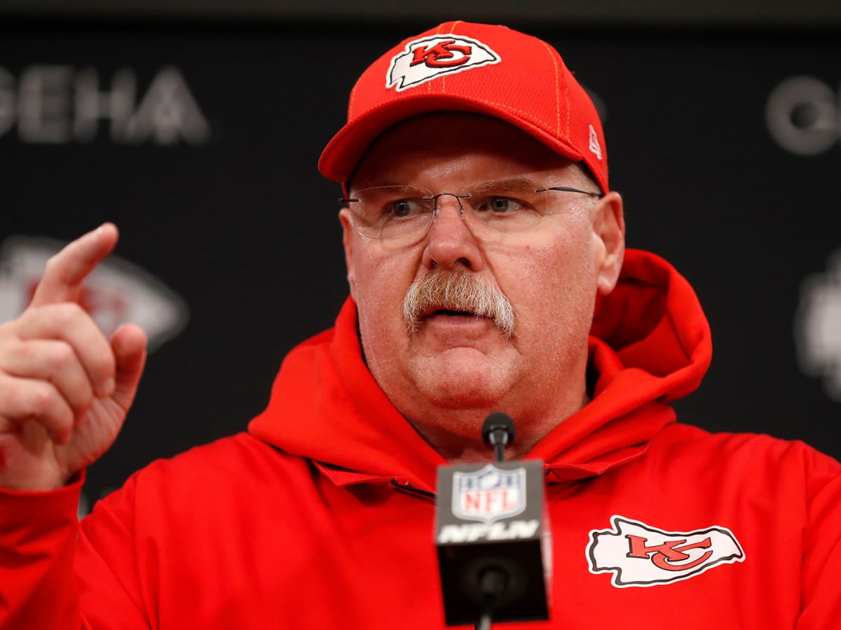 Chiefs' Andy Reid comments on Kyle Long; he says he has 'no