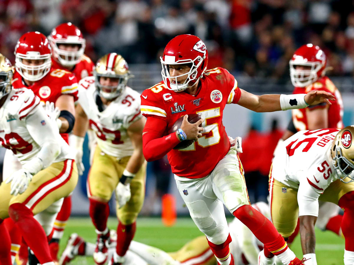 Patrick Mahomes Kansas City Chiefs v San Francisco 49ers Super