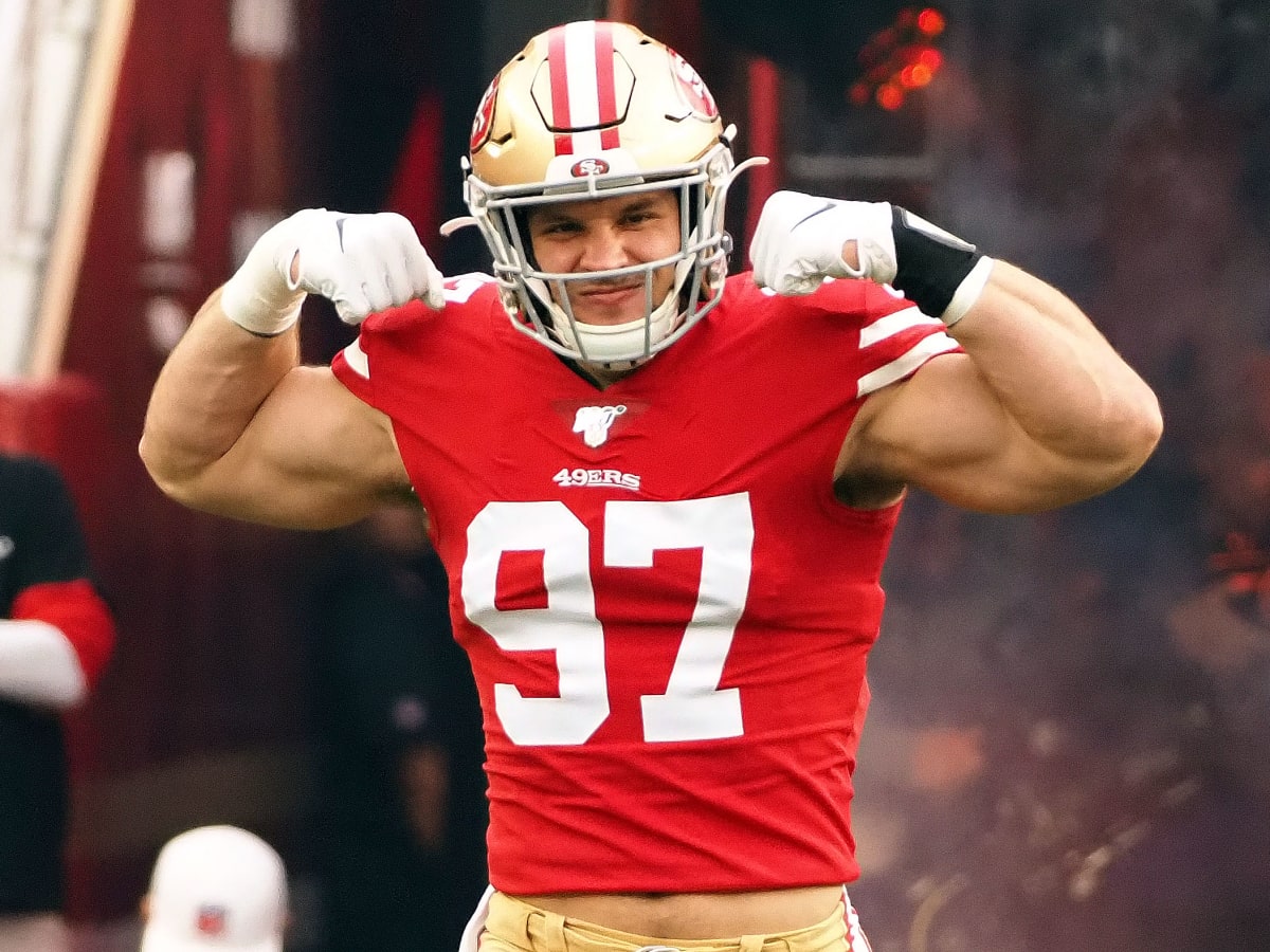 Nick Bosa San Francisco 49ers Youth Mainliner Player Name