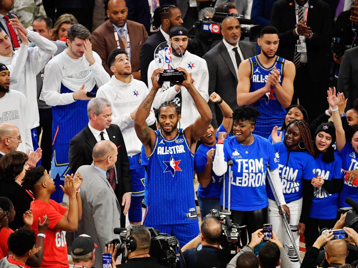 Kawhi Leonard - 2020 NBA All-Star - Team LeBron - Warm-up and Game-Worn Shooting  Shirt - Kobe Bryant Trophy Winner (MVP)