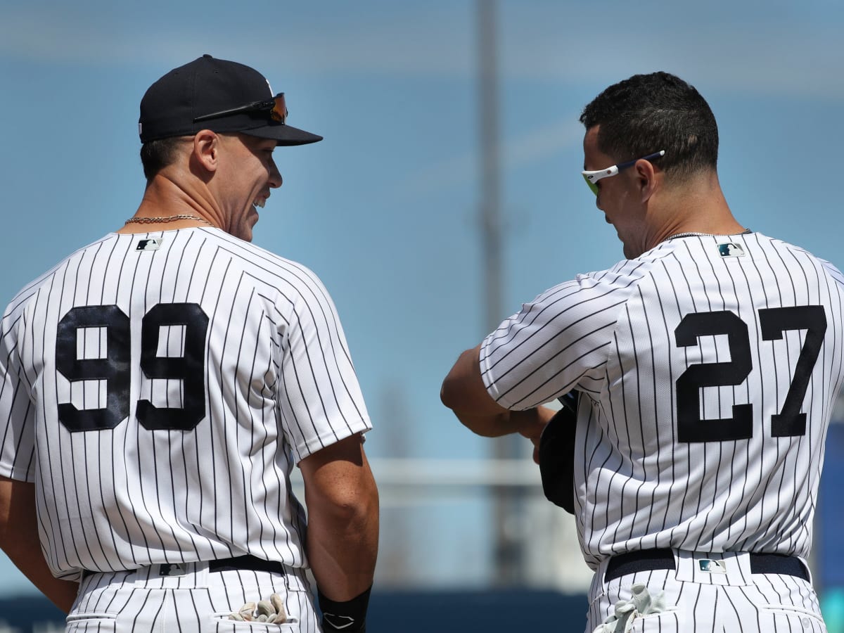 Giancarlo Stanton anticipates rejoining Yankees lineup Thursday vs.  Athletics