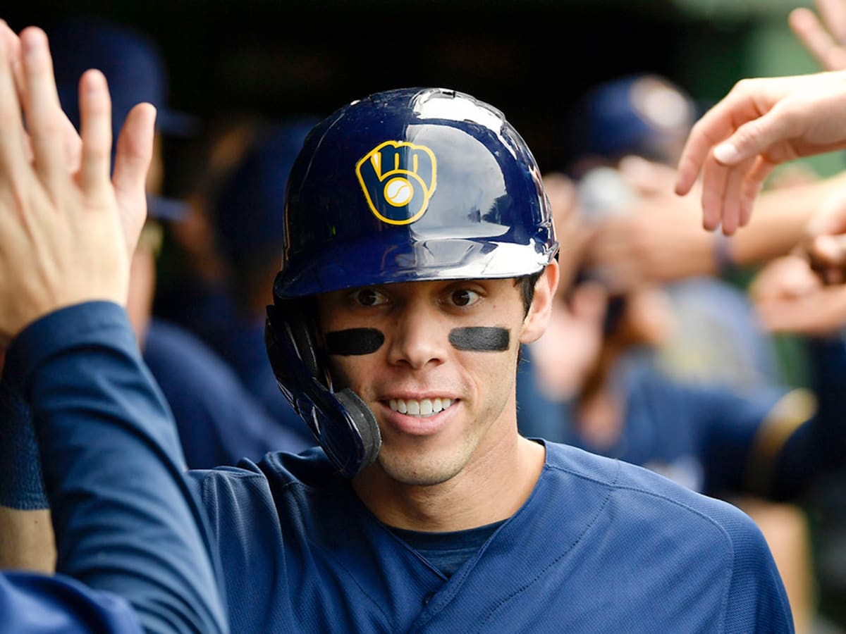 Christian Yelich Milwaukee Brewers Game-Used Majestic #22 Jersey vs.  Chicago Cubs on September 1, 2019