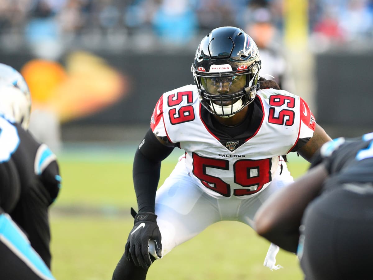 Atlanta Falcons linebacker De'Vondre Campbell tweets about free