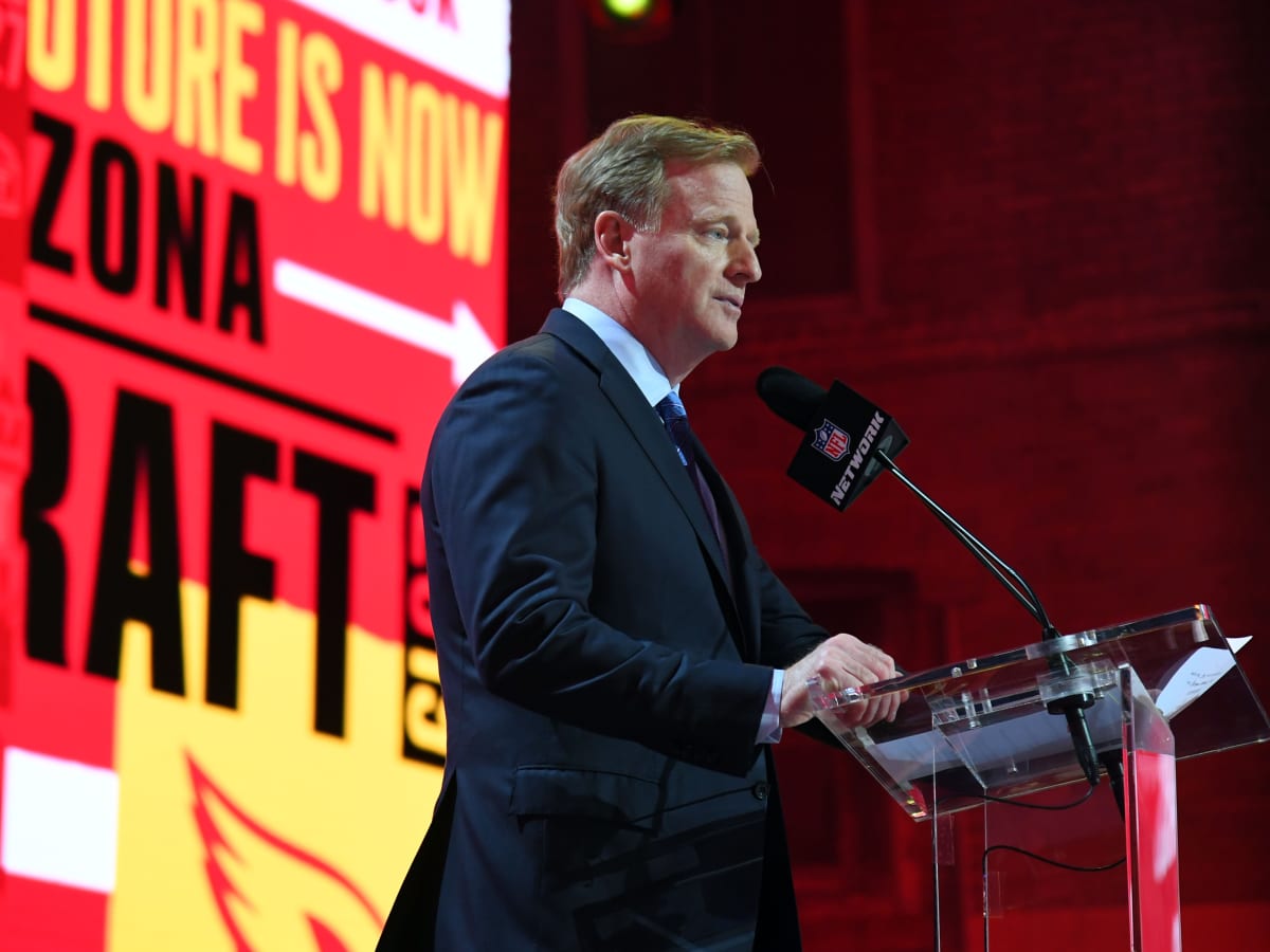 Roger Goodell warns against criticizing NFL draft going on as planned