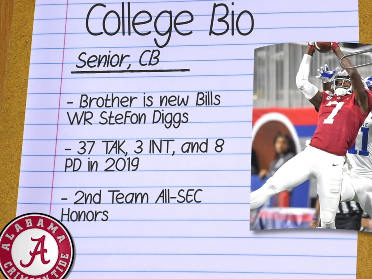 Falcons 2020 NFL Draft scouting report: CB Trevon Diggs, Alabama - The  Falcoholic