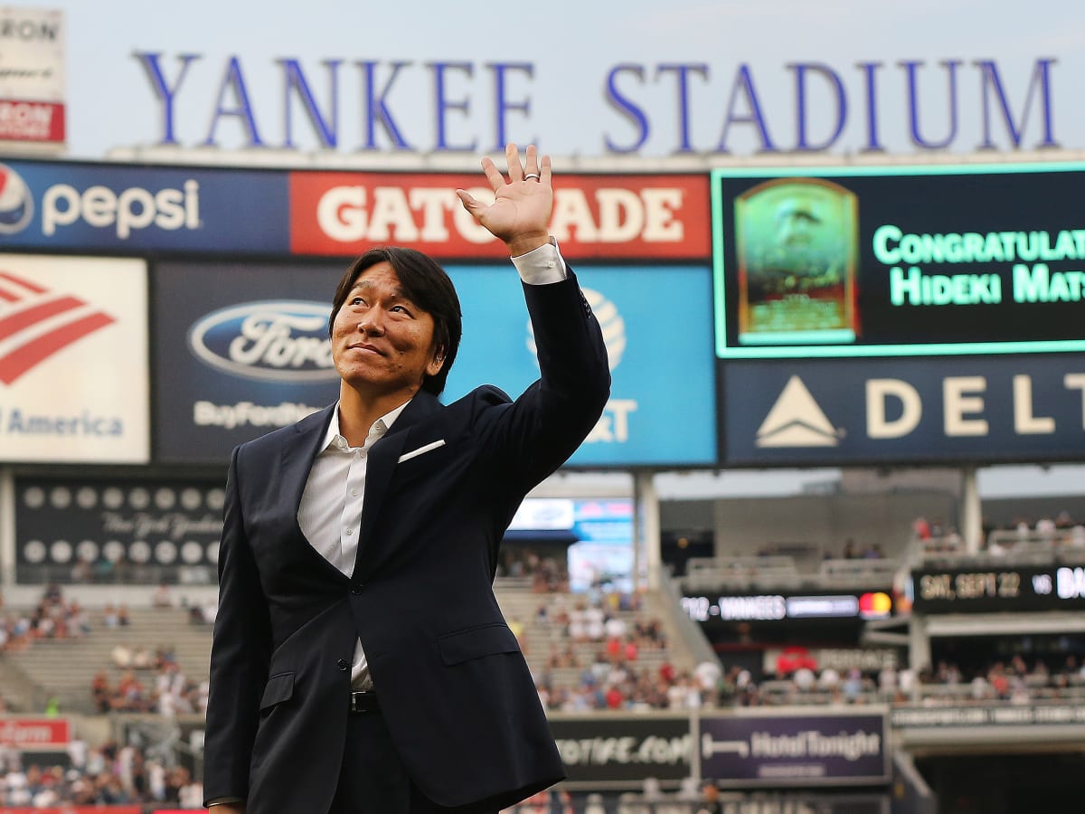 Hideki Matsui homers into second deck at Yankees' annual Old-Timers' Day –  Trentonian