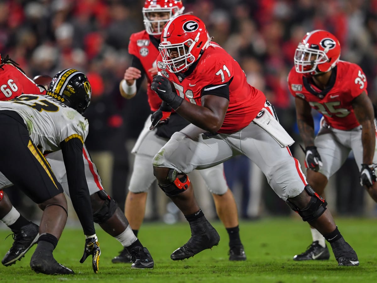 Former Georgia Football OT, Andrew Thomas Drafted by New York Giants -  Sports Illustrated Georgia Bulldogs News, Analysis and More