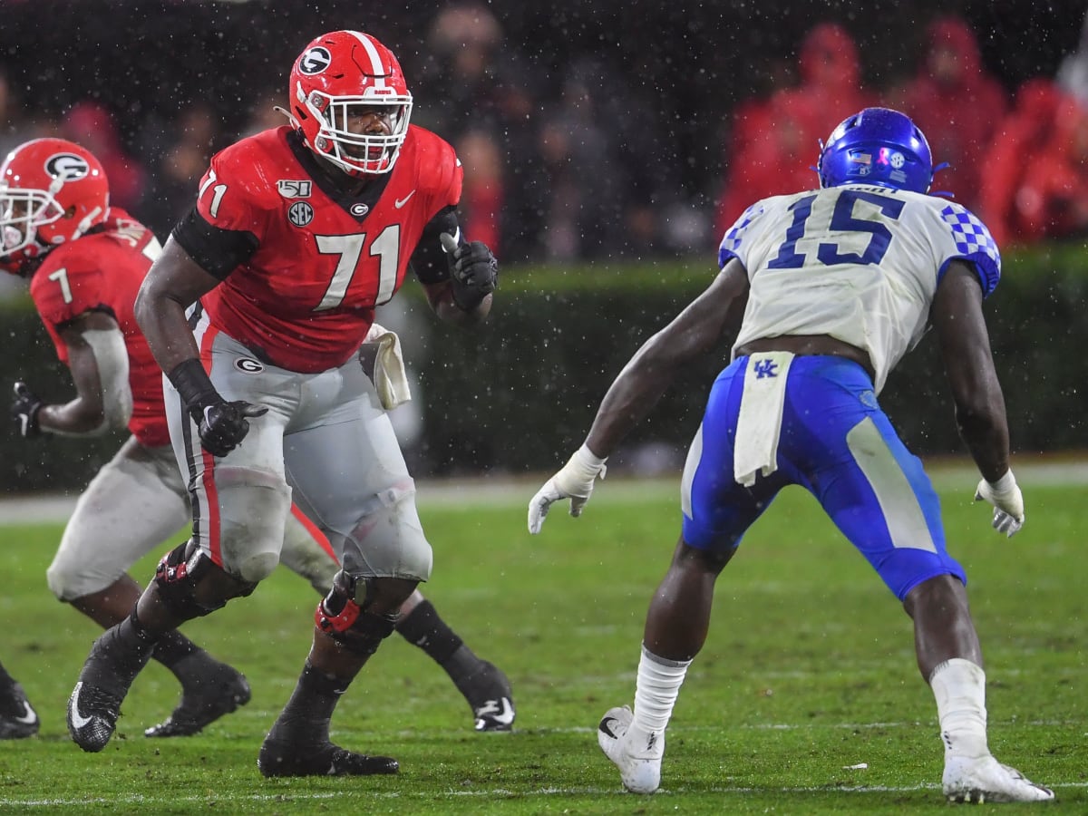 Former Georgia Football OT, Andrew Thomas Drafted by New York Giants -  Sports Illustrated Georgia Bulldogs News, Analysis and More