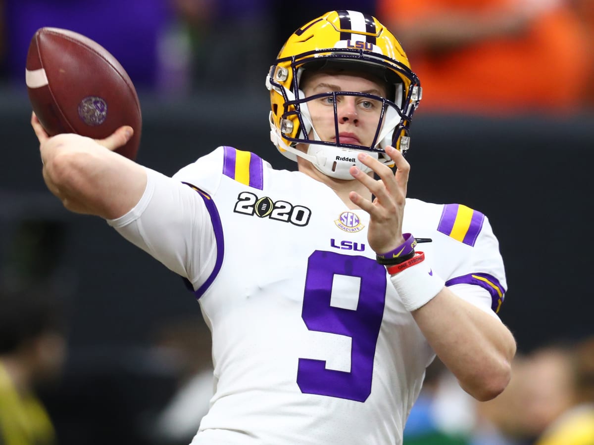 Cincinnati Bengals select LSU quarterback Joe Burrow with the No. 1 pick in  the 2020 NFL Draft 