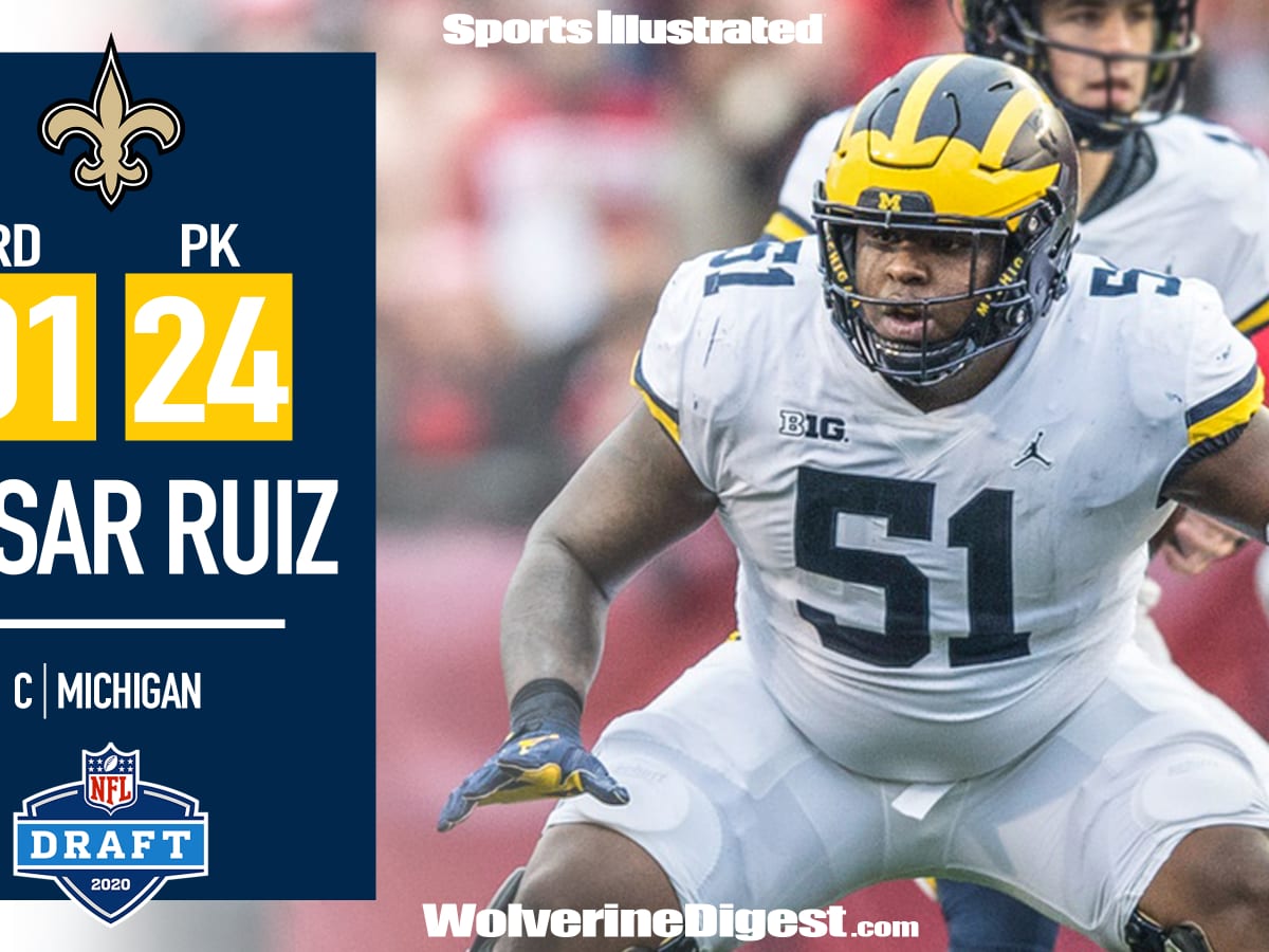 NFL Draft G/C breakdown: Michigan's Cesar Ruiz top center in lackluster  class