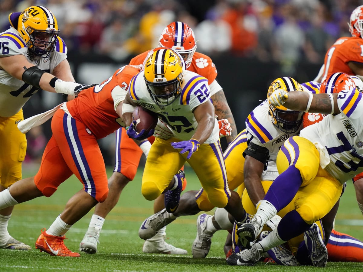 Photos: Clyde Edwards-Helaire Pick 32 from LSU