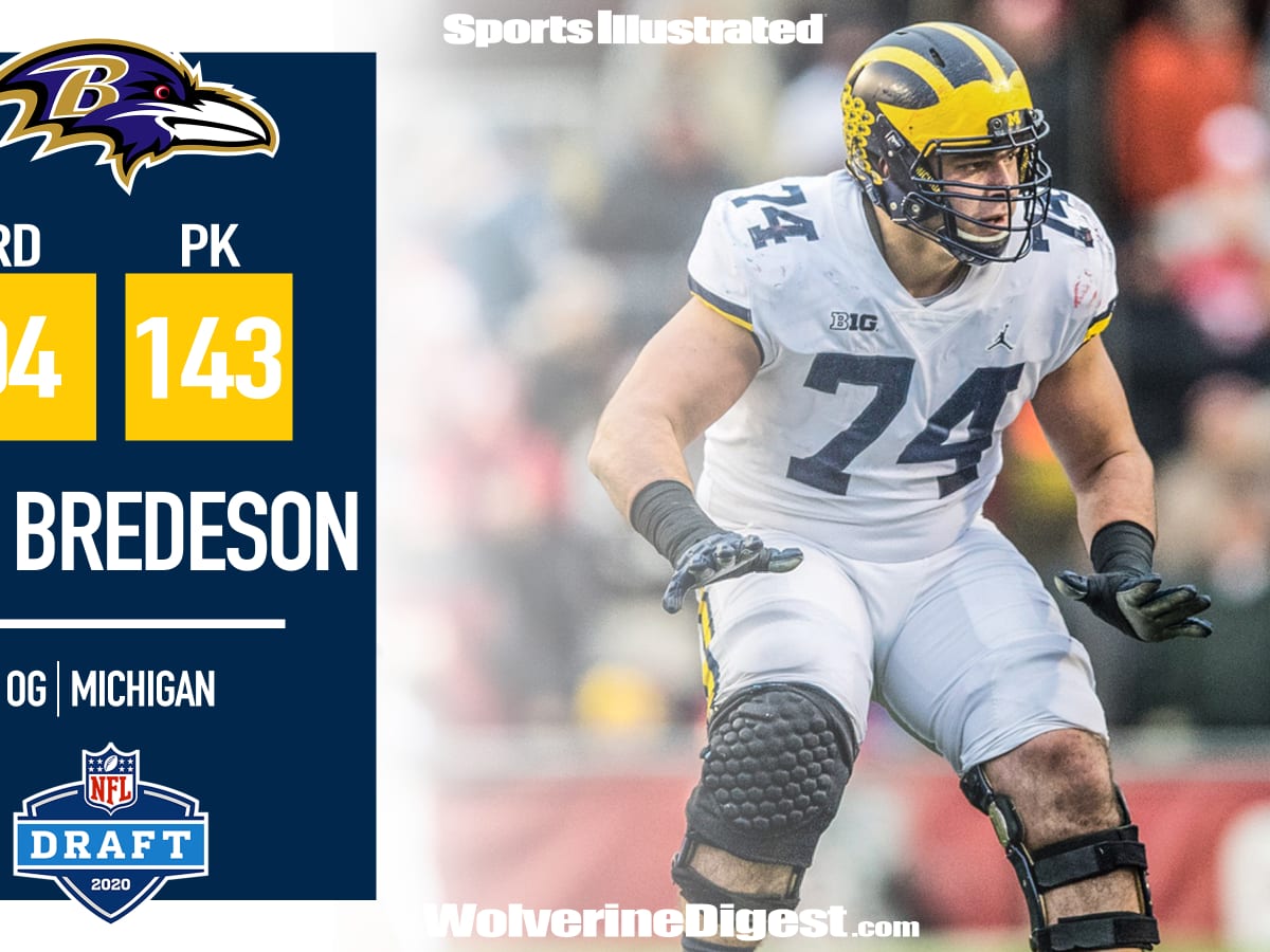 Michigan guard Ben Bredeson selected by Baltimore Ravens - Maize n