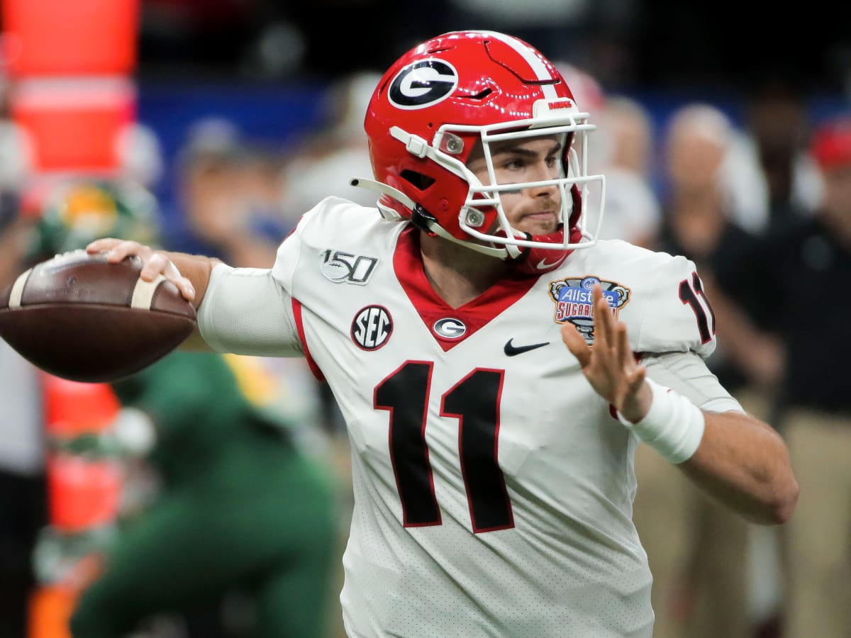 Jake Fromm 2020 Score Draft Rookie Card; Buffalo Bills, Georgia