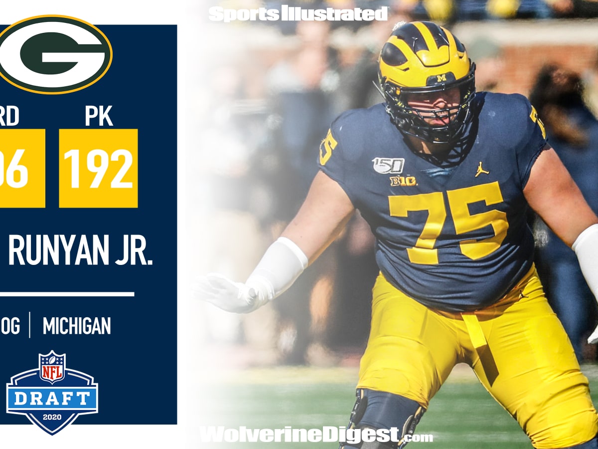 Jon Runyan Jr. taken by the Green Bay Packers in Round 6 - Sports  Illustrated Michigan Wolverines News, Analysis and More