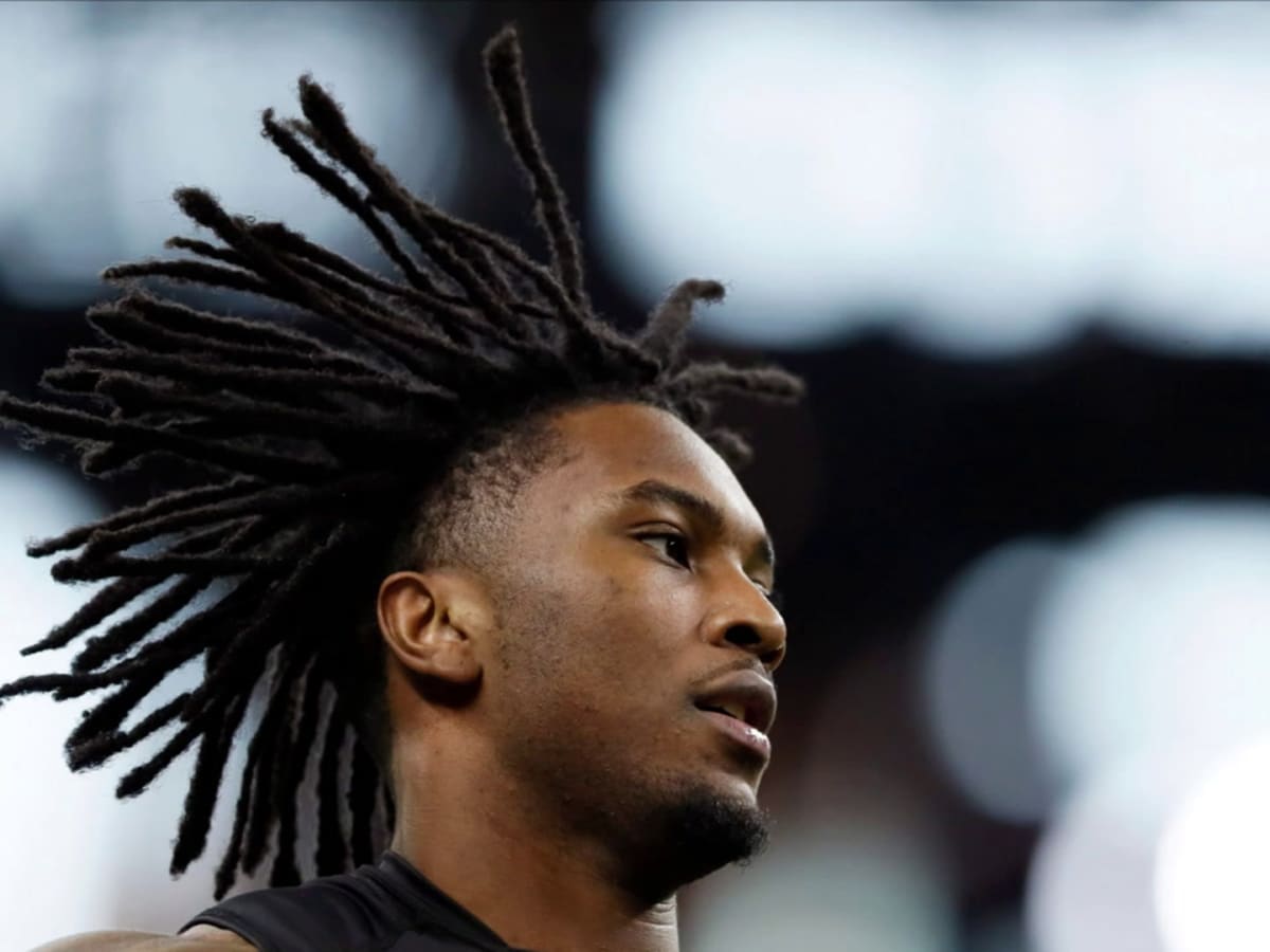 Washington Commanders safety Kamren Curl (31) runs during an NFL football  game against the Tennessee Titans, Sunday, October 9, 2022 in Landover. (AP  Photo/Daniel Kucin Jr Stock Photo - Alamy