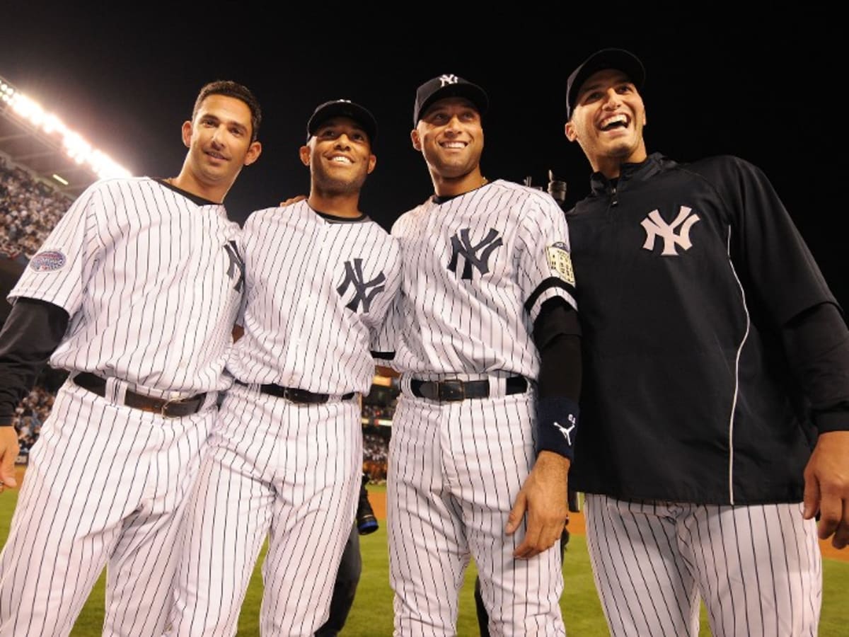 Lot Detail - Posada/Pettitte/Rivera/Jeter Signed Core Four at Old Yankee  Stadium 16x20 Photo Steiner