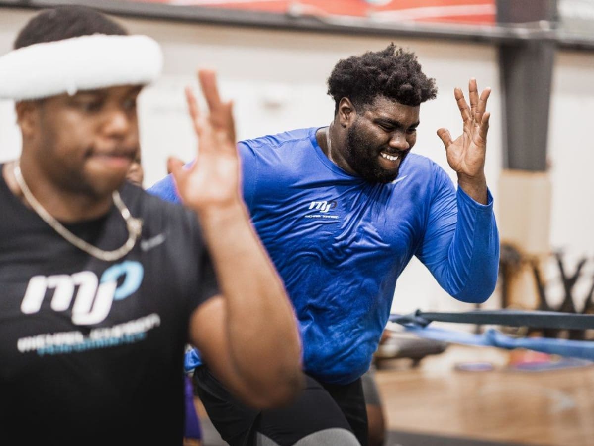 Mekhi Becton's 40 time and other impressive physical feats boosting his  2020 NFL Draft stock