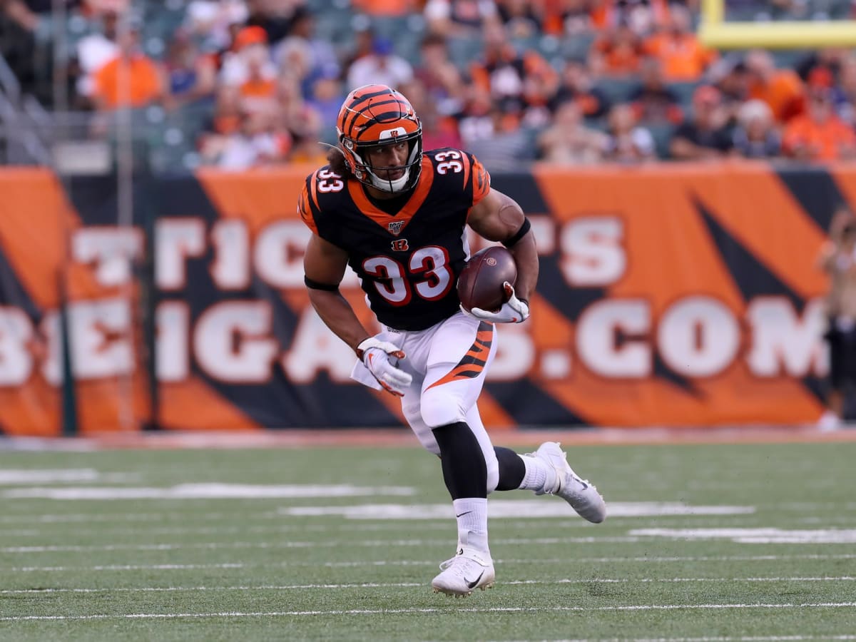 August 22, 2019: Cincinnati Bengals running back Rodney Anderson