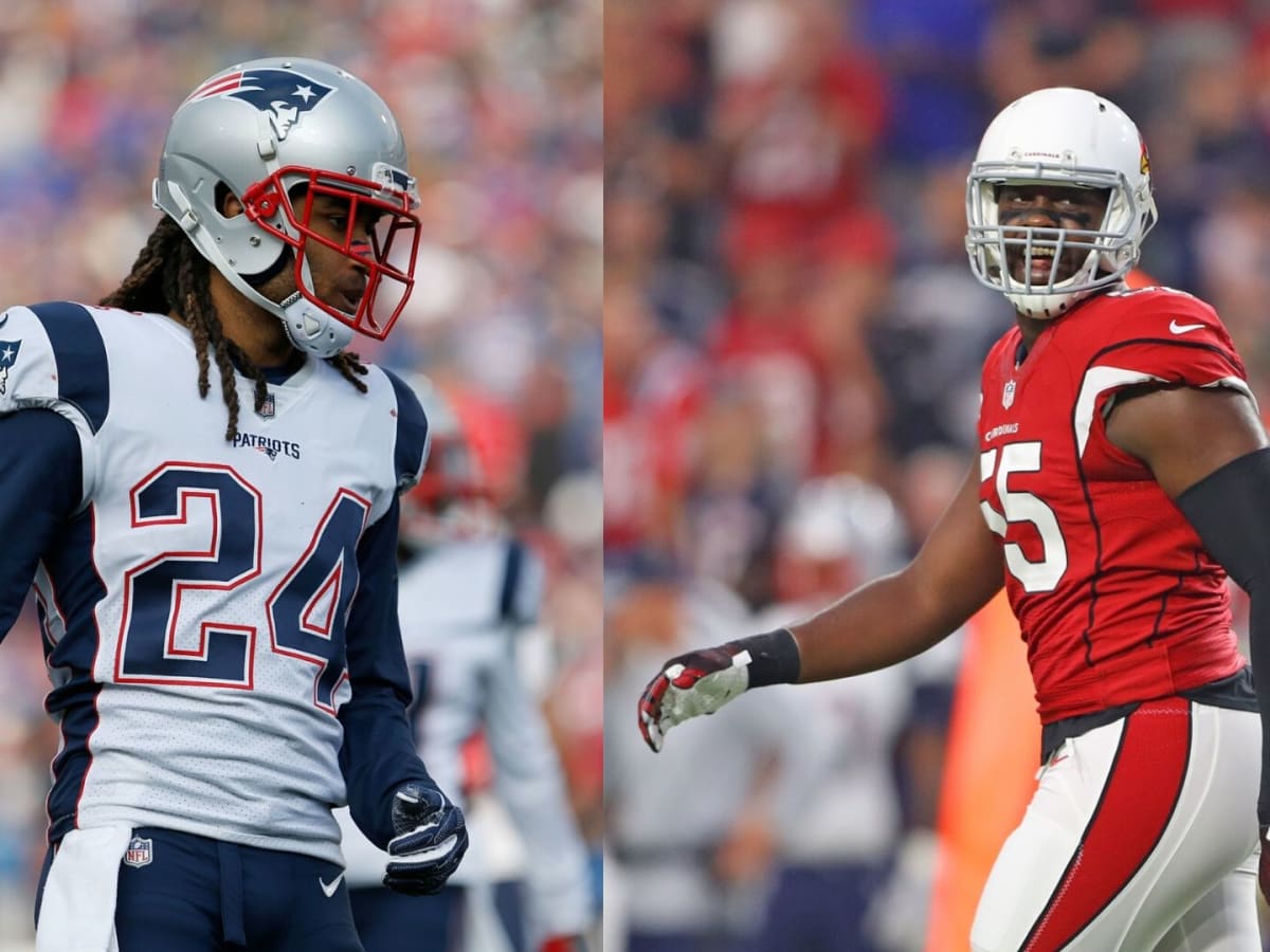 Pro Football Hall of Fame - Just Arrived in Canton: A redesigned New  England Patriots jersey worn by cornerback Stephon Gilmore during the  Patriots' Week 2 game. The game marked the first