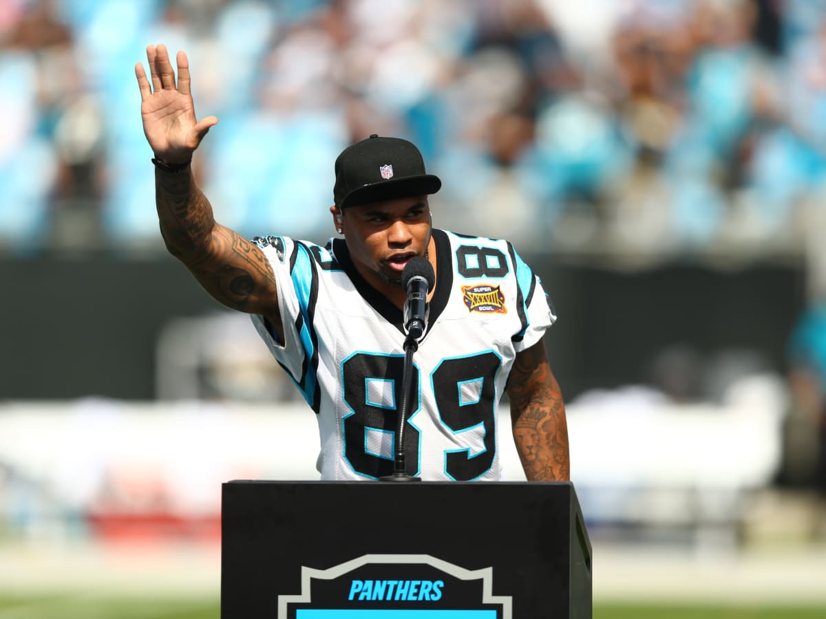 Steve Smith Carolina Panthers On Field Sewn Football Jersey Size